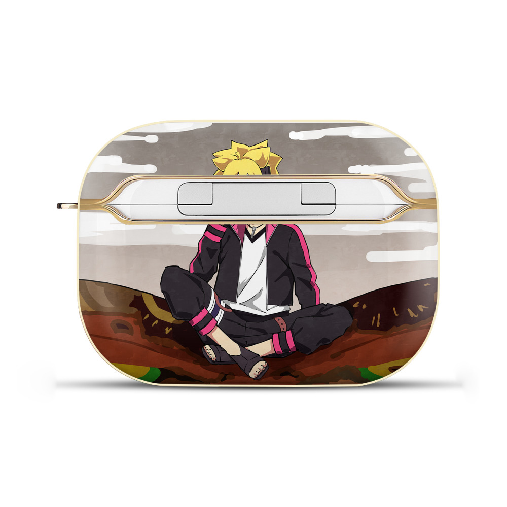 （画像用） NARUTO -ナルト- NARUTO -ナルト- 疾風伝 【AirPods Pro用】ハードシェル保護ケース｜耐衝撃・防指紋・カラビナ付き商品仕様