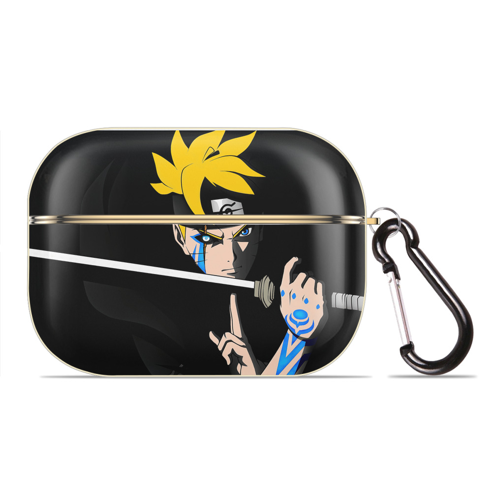 （画像用） NARUTO -ナルト- NARUTO -ナルト- 疾風伝 【AirPods Pro用】ハードシェル保護ケース｜耐衝撃・防指紋・カラビナ付き商品仕様