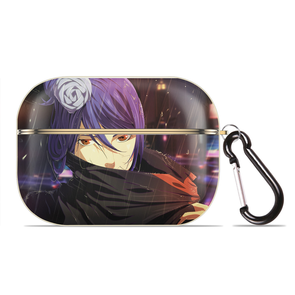 （画像用） NARUTO -ナルト- NARUTO -ナルト- 疾風伝 【AirPods Pro用】ハードシェル保護ケース｜耐衝撃・防指紋・カラビナ付き商品仕様