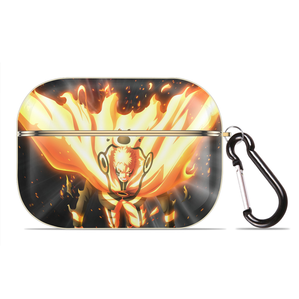 （画像用） NARUTO -ナルト- NARUTO -ナルト- 疾風伝 【AirPods Pro用】ハードシェル保護ケース｜耐衝撃・防指紋・カラビナ付き商品仕様