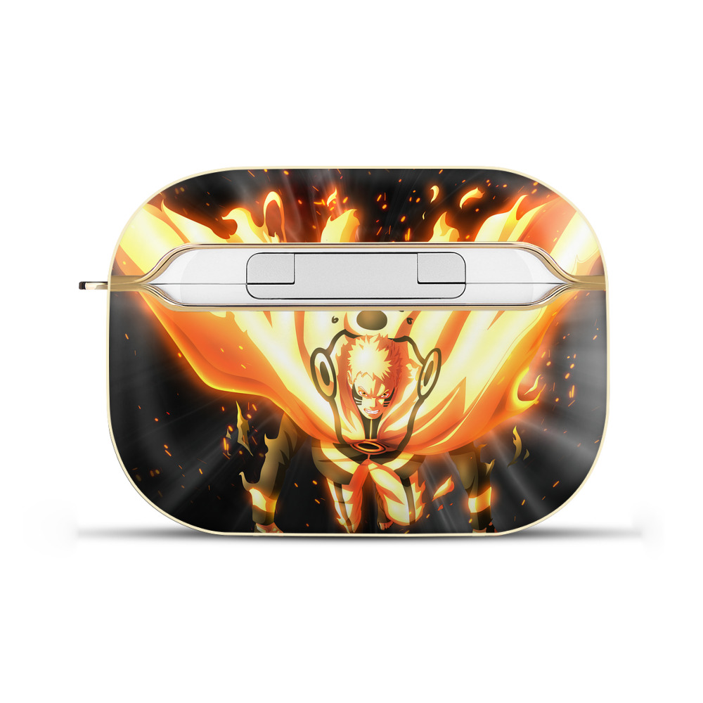 （画像用） NARUTO -ナルト- NARUTO -ナルト- 疾風伝 【AirPods Pro用】ハードシェル保護ケース｜耐衝撃・防指紋・カラビナ付き商品仕様