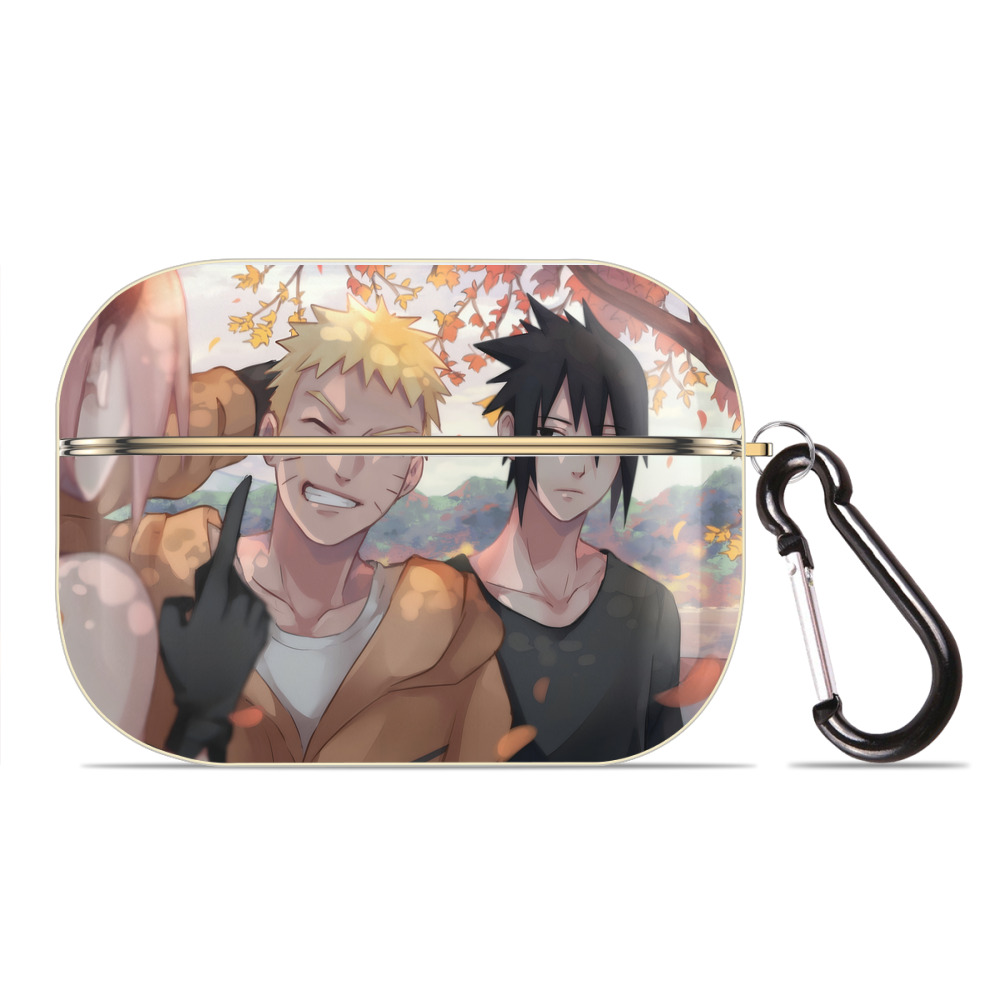 （画像用） NARUTO -ナルト- NARUTO -ナルト- 疾風伝 【AirPods Pro用】ハードシェル保護ケース｜耐衝撃・防指紋・カラビナ付き商品仕様