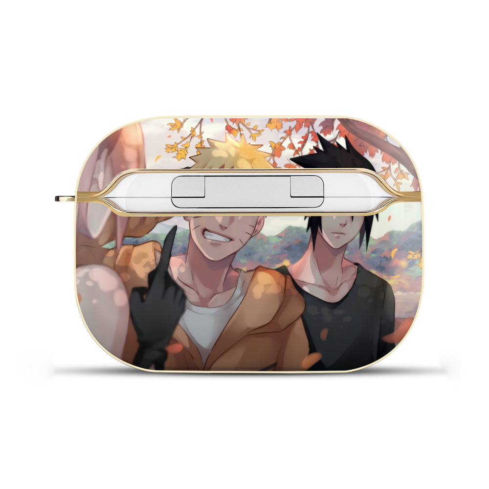 （画像用） NARUTO -ナルト- NARUTO -ナルト- 疾風伝 【AirPods Pro用】ハードシェル保護ケース｜耐衝撃・防指紋・カラビナ付き商品仕様