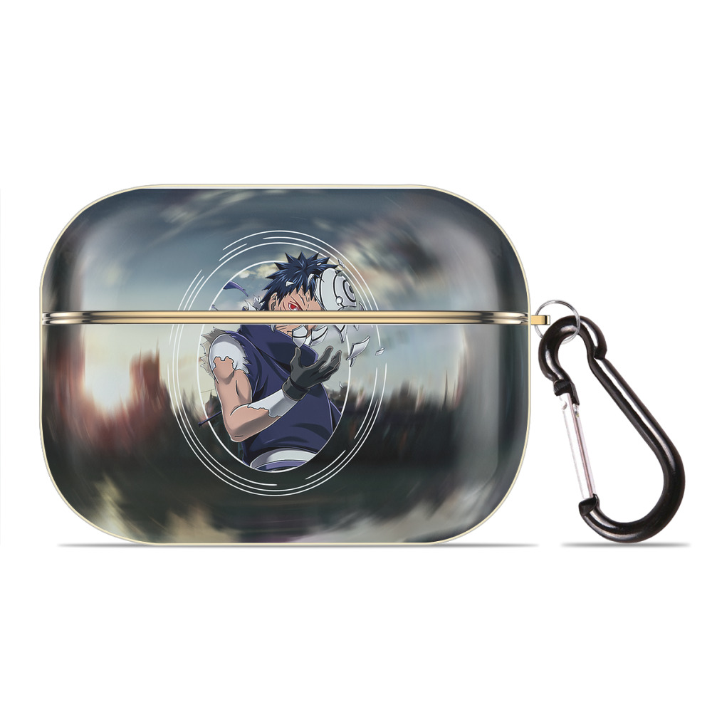 （画像用） NARUTO -ナルト- NARUTO -ナルト- 疾風伝 【AirPods Pro用】ハードシェル保護ケース｜耐衝撃・防指紋・カラビナ付き商品仕様