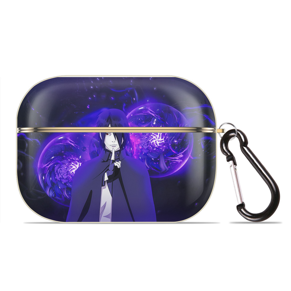 （画像用） NARUTO -ナルト- NARUTO -ナルト- 疾風伝 【AirPods Pro用】ハードシェル保護ケース｜耐衝撃・防指紋・カラビナ付き商品仕様