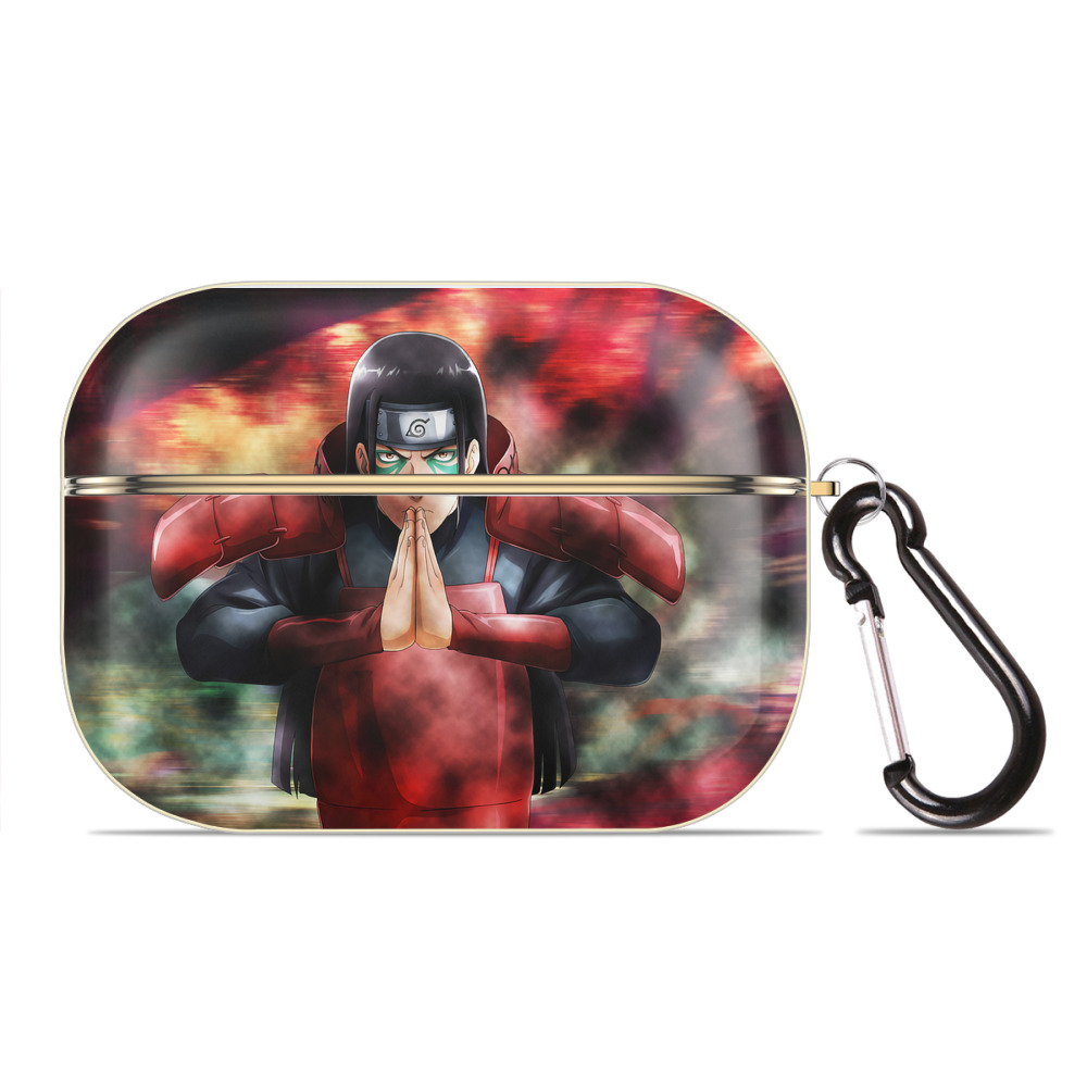 （画像用） NARUTO -ナルト- NARUTO -ナルト- 疾風伝 【AirPods Pro用】ハードシェル保護ケース｜耐衝撃・防指紋・カラビナ付き商品仕様