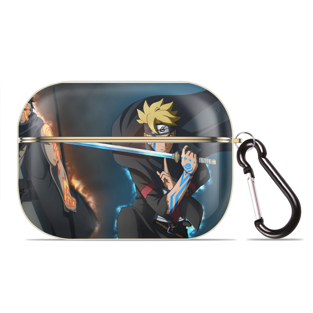 （画像用） NARUTO -ナルト- NARUTO -ナルト- 疾風伝 【AirPods Pro用】ハードシェル保護ケース｜耐衝撃・防指紋・カラビナ付き商品仕様