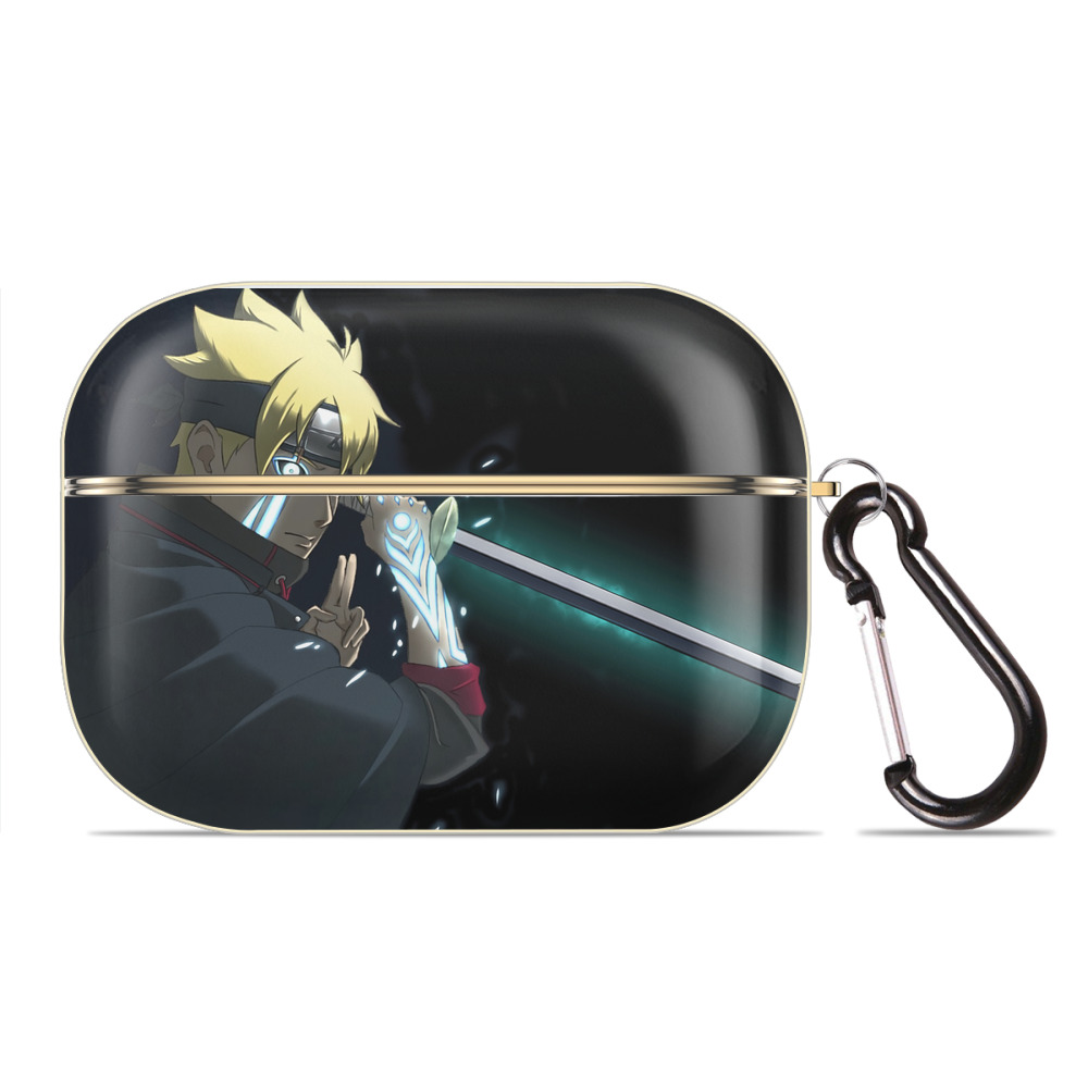（画像用） NARUTO -ナルト- NARUTO -ナルト- 疾風伝 【AirPods Pro用】ハードシェル保護ケース｜耐衝撃・防指紋・カラビナ付き商品仕様