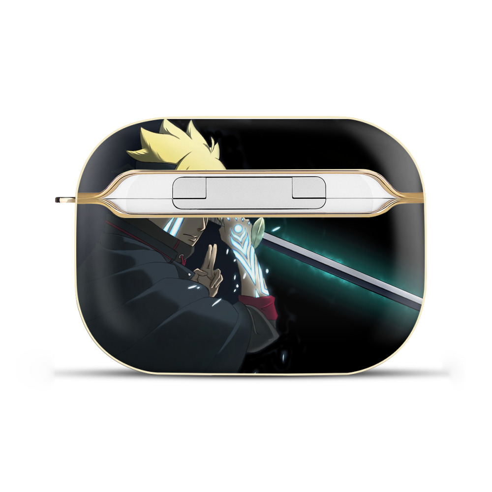 （画像用） NARUTO -ナルト- NARUTO -ナルト- 疾風伝 【AirPods Pro用】ハードシェル保護ケース｜耐衝撃・防指紋・カラビナ付き商品仕様