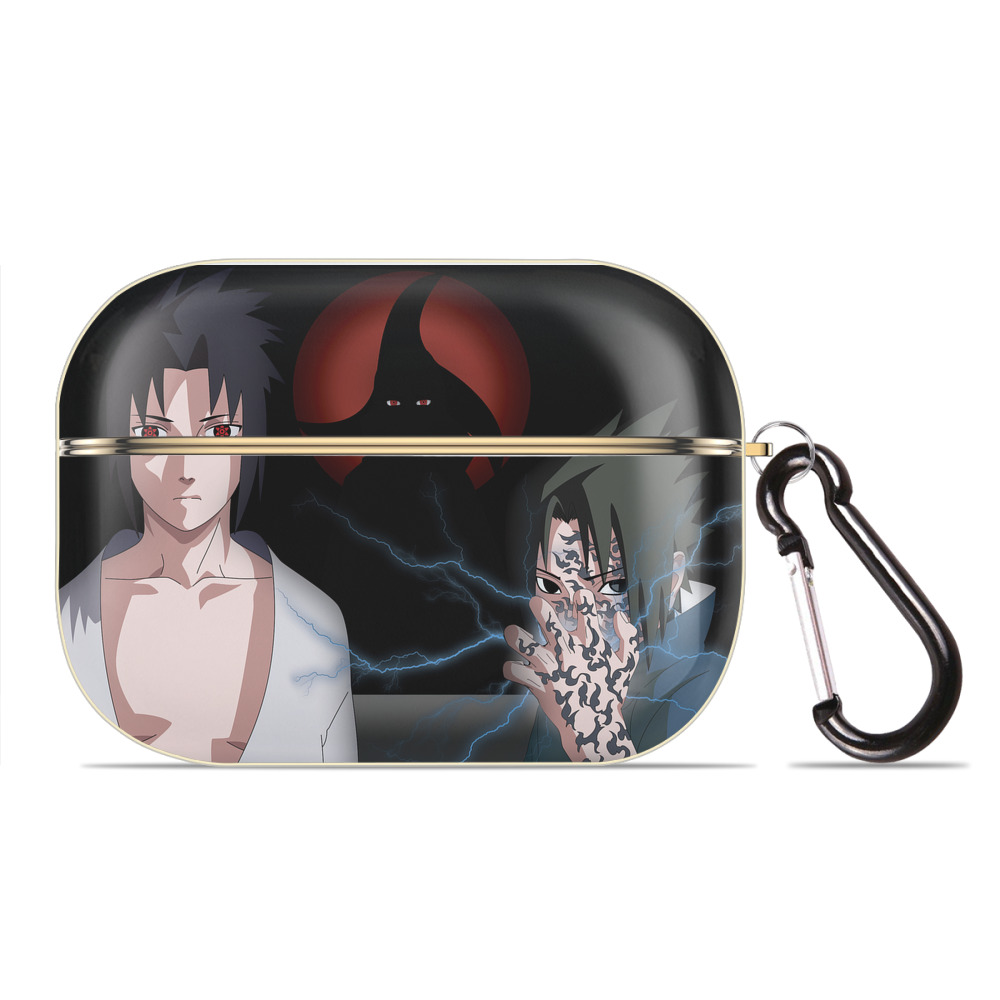 （画像用） NARUTO -ナルト- NARUTO -ナルト- 疾風伝 【AirPods Pro用】ハードシェル保護ケース｜耐衝撃・防指紋・カラビナ付き商品仕様