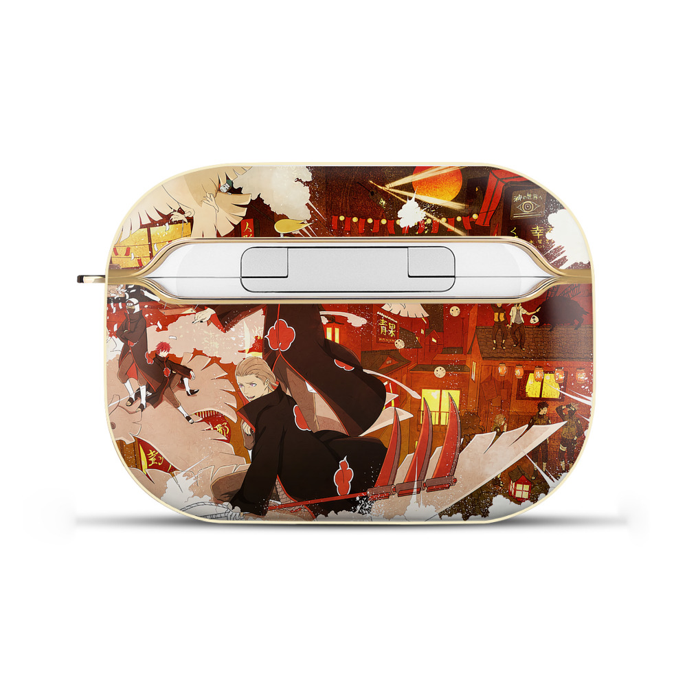（画像用） NARUTO -ナルト- NARUTO -ナルト- 疾風伝 【AirPods Pro用】ハードシェル保護ケース｜耐衝撃・防指紋・カラビナ付き商品仕様