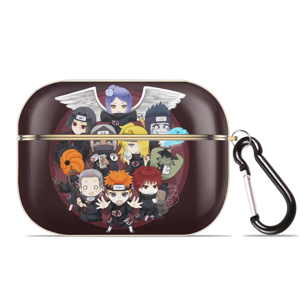 （画像用） NARUTO -ナルト- NARUTO -ナルト- 疾風伝 【AirPods Pro用】ハードシェル保護ケース｜耐衝撃・防指紋・カラビナ付き商品仕様