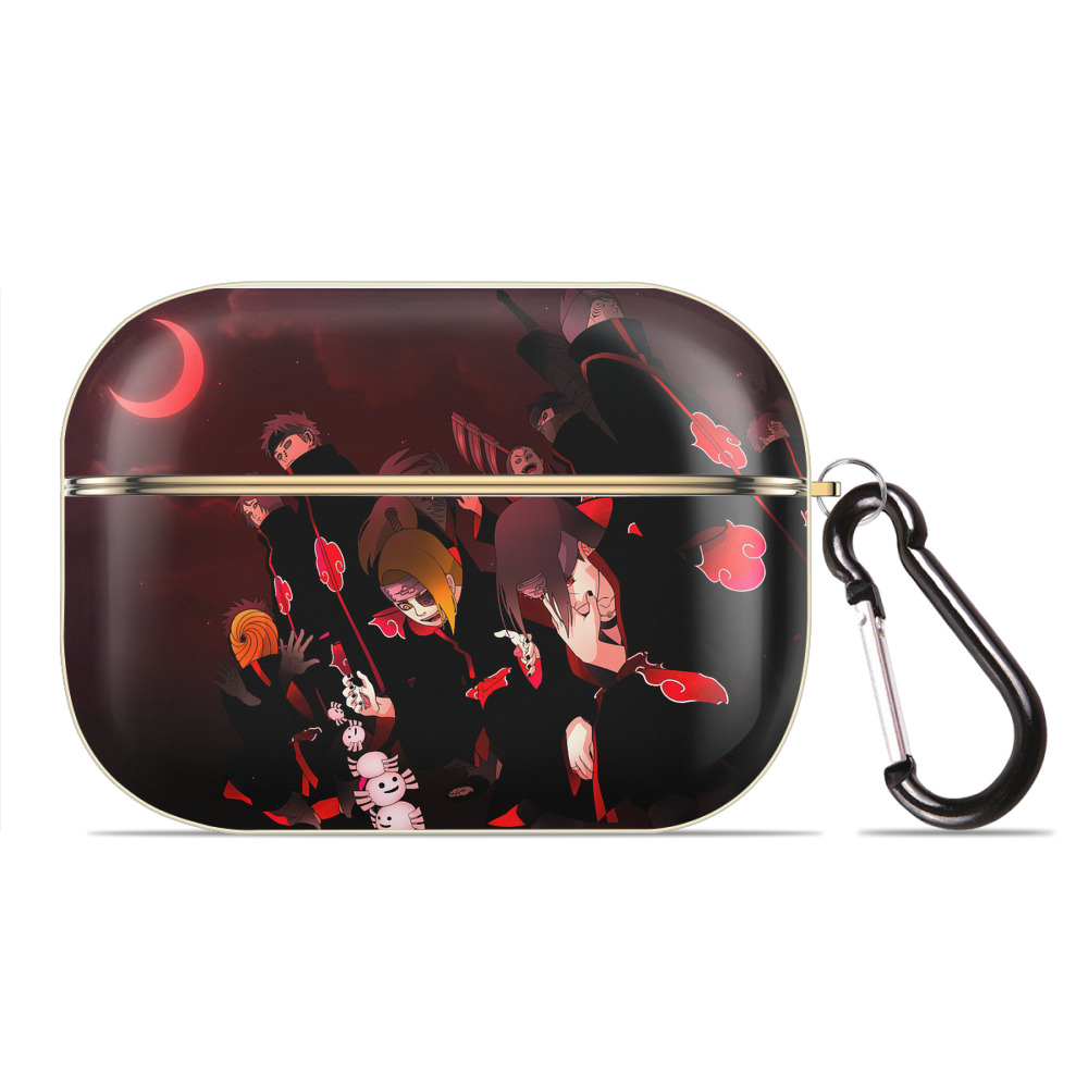 （画像用） NARUTO -ナルト- NARUTO -ナルト- 疾風伝 【AirPods Pro用】ハードシェル保護ケース｜耐衝撃・防指紋・カラビナ付き商品仕様