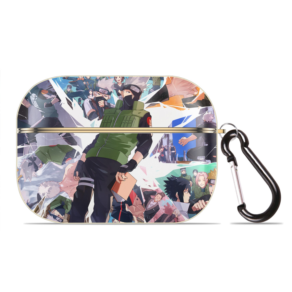 （画像用） NARUTO -ナルト- NARUTO -ナルト- 疾風伝 【AirPods Pro用】ハードシェル保護ケース｜耐衝撃・防指紋・カラビナ付き商品仕様