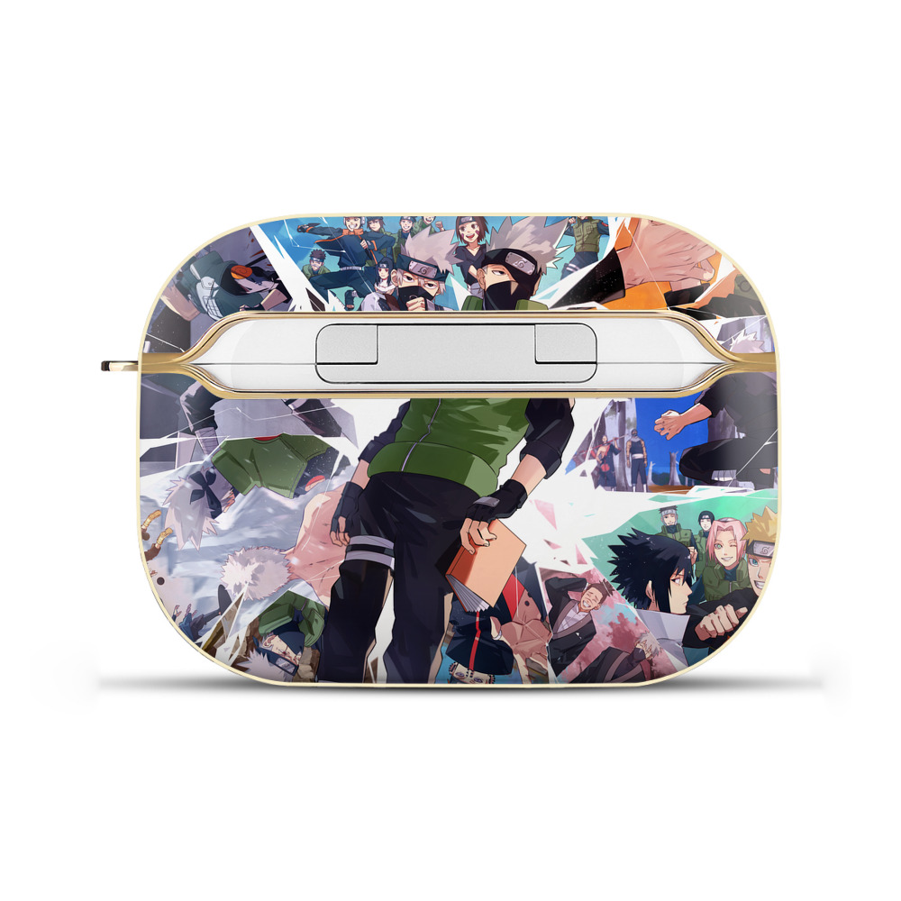（画像用） NARUTO -ナルト- NARUTO -ナルト- 疾風伝 【AirPods Pro用】ハードシェル保護ケース｜耐衝撃・防指紋・カラビナ付き商品仕様