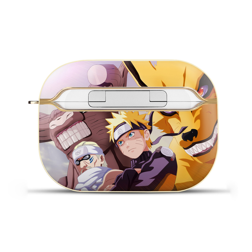 （画像用） NARUTO -ナルト- NARUTO -ナルト- 疾風伝 【AirPods Pro用】ハードシェル保護ケース｜耐衝撃・防指紋・カラビナ付き商品仕様