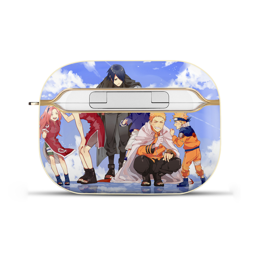（画像用） NARUTO -ナルト- NARUTO -ナルト- 疾風伝 【AirPods Pro用】ハードシェル保護ケース｜耐衝撃・防指紋・カラビナ付き商品仕様