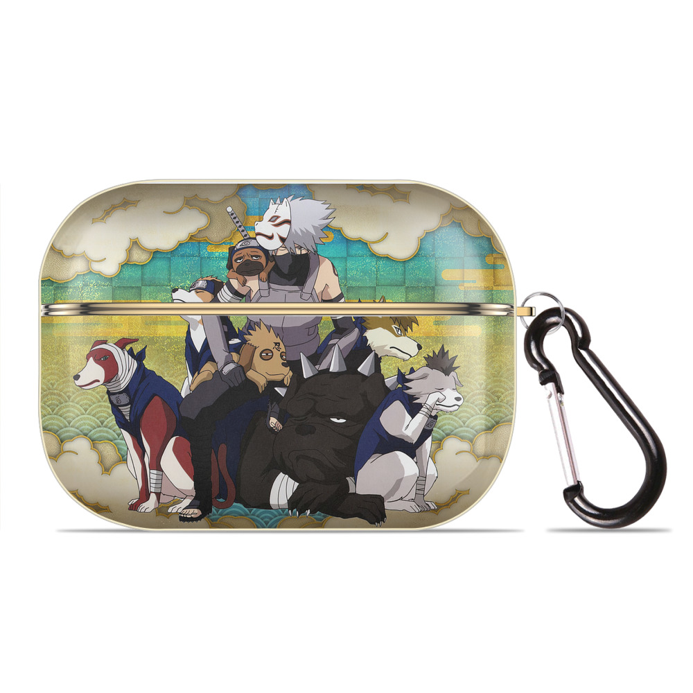 （画像用） NARUTO -ナルト- NARUTO -ナルト- 疾風伝 【AirPods Pro用】ハードシェル保護ケース｜耐衝撃・防指紋・カラビナ付き商品仕様