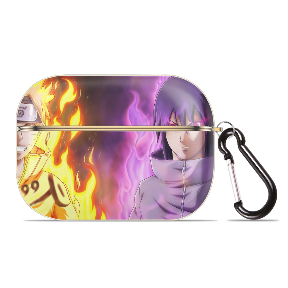 （画像用） NARUTO -ナルト- NARUTO -ナルト- 疾風伝 【AirPods Pro用】ハードシェル保護ケース｜耐衝撃・防指紋・カラビナ付き商品仕様