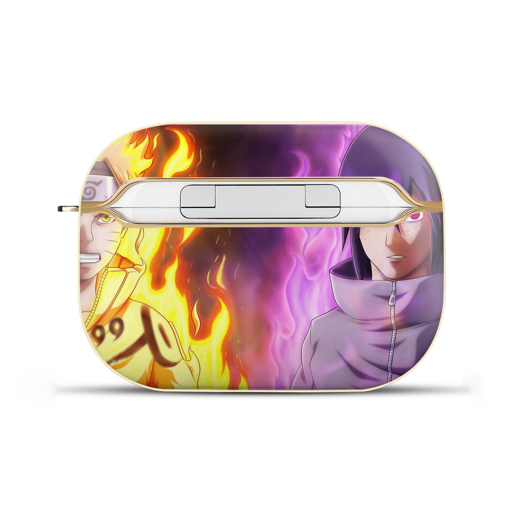 （画像用） NARUTO -ナルト- NARUTO -ナルト- 疾風伝 【AirPods Pro用】ハードシェル保護ケース｜耐衝撃・防指紋・カラビナ付き商品仕様