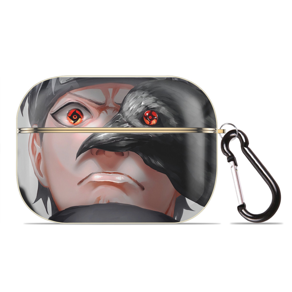 （画像用） NARUTO -ナルト- NARUTO -ナルト- 疾風伝 【AirPods Pro用】ハードシェル保護ケース｜耐衝撃・防指紋・カラビナ付き商品仕様