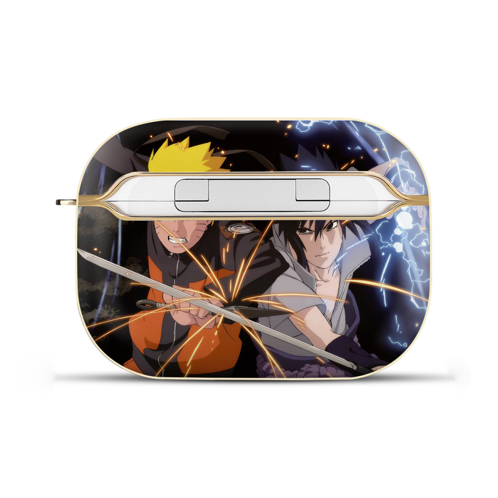 （画像用） NARUTO -ナルト- NARUTO -ナルト- 疾風伝 【AirPods Pro用】ハードシェル保護ケース｜耐衝撃・防指紋・カラビナ付き商品仕様