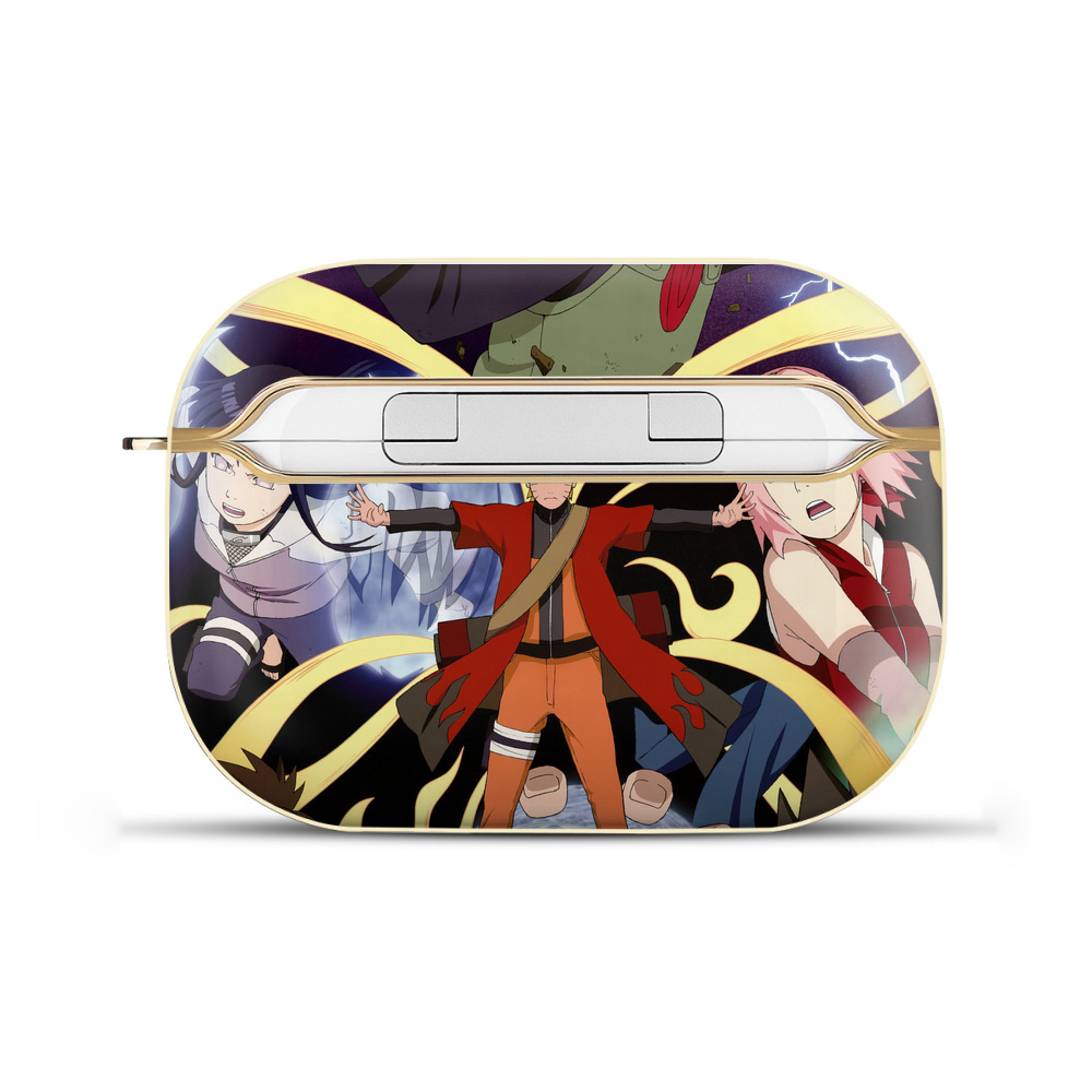 （画像用） NARUTO -ナルト- NARUTO -ナルト- 疾風伝 【AirPods Pro用】ハードシェル保護ケース｜耐衝撃・防指紋・カラビナ付き商品仕様