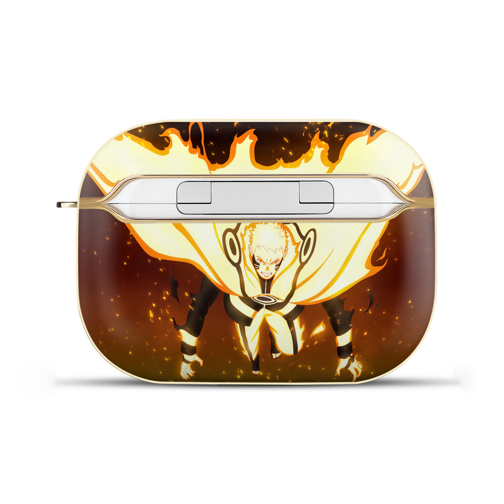 （画像用） NARUTO -ナルト- NARUTO -ナルト- 疾風伝 【AirPods Pro用】ハードシェル保護ケース｜耐衝撃・防指紋・カラビナ付き商品仕様