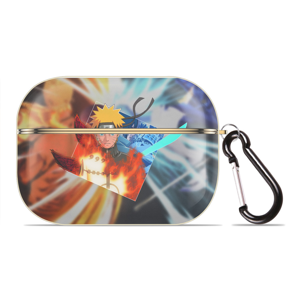 （画像用） NARUTO -ナルト- NARUTO -ナルト- 疾風伝 【AirPods Pro用】ハードシェル保護ケース｜耐衝撃・防指紋・カラビナ付き商品仕様