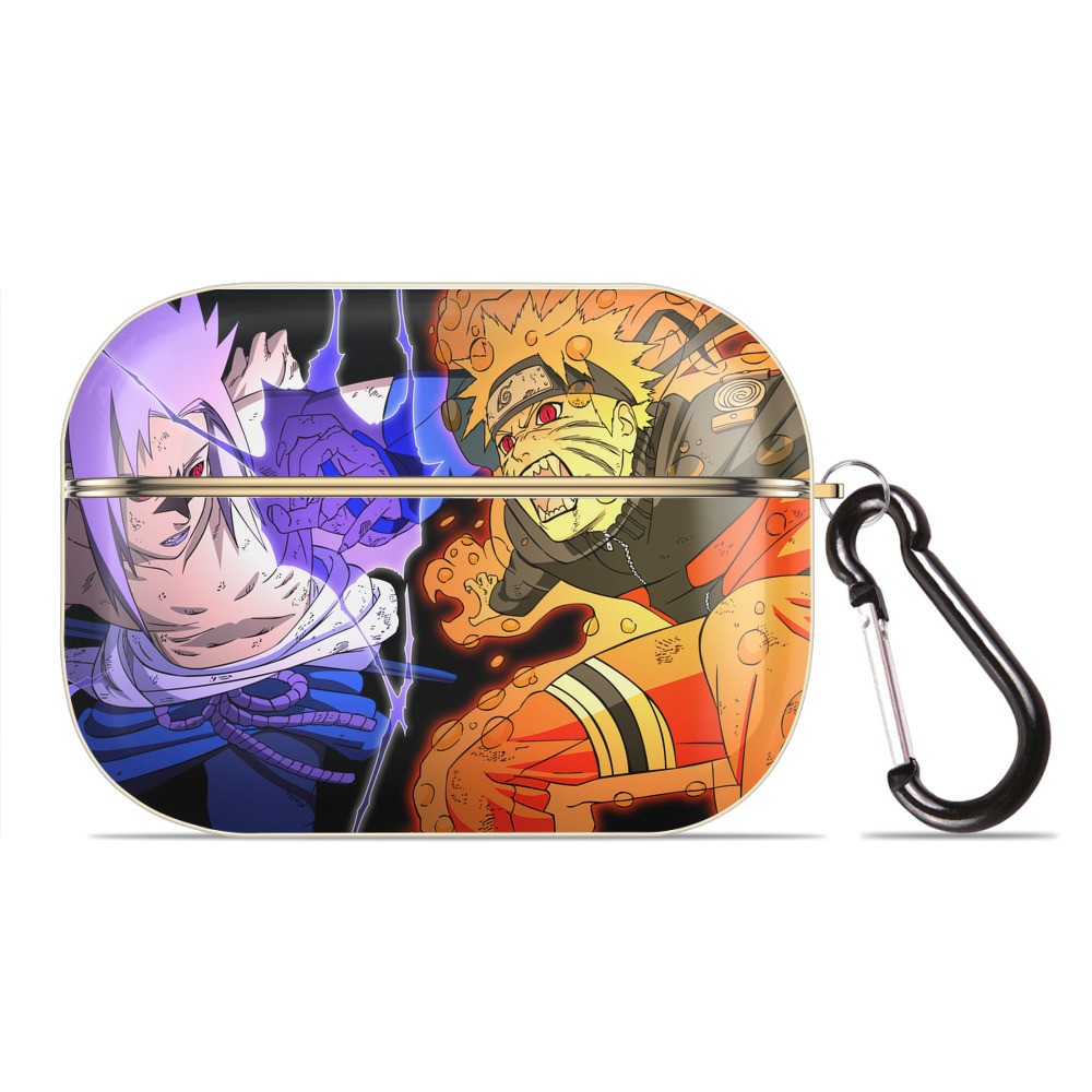 （画像用） NARUTO -ナルト- NARUTO -ナルト- 疾風伝 【AirPods Pro用】ハードシェル保護ケース｜耐衝撃・防指紋・カラビナ付き商品仕様