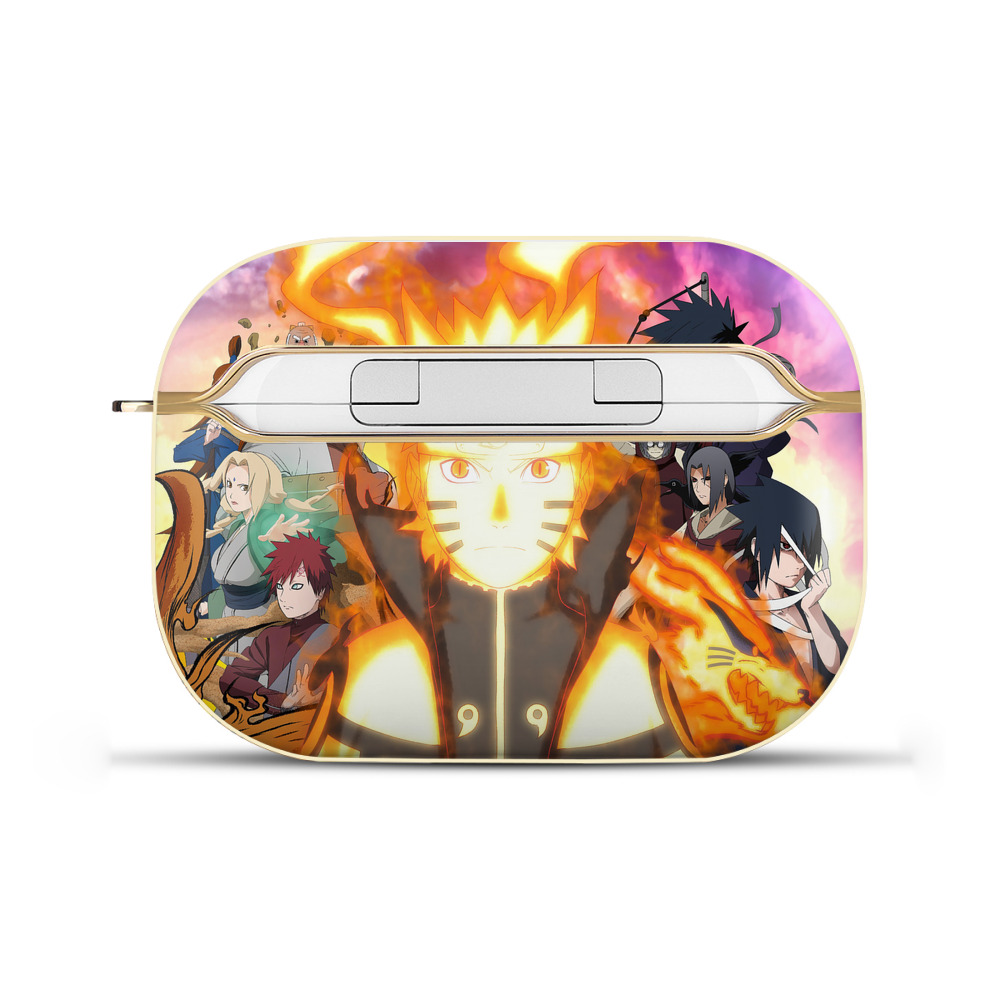 （画像用） NARUTO -ナルト- NARUTO -ナルト- 疾風伝 【AirPods Pro用】ハードシェル保護ケース｜耐衝撃・防指紋・カラビナ付き商品仕様