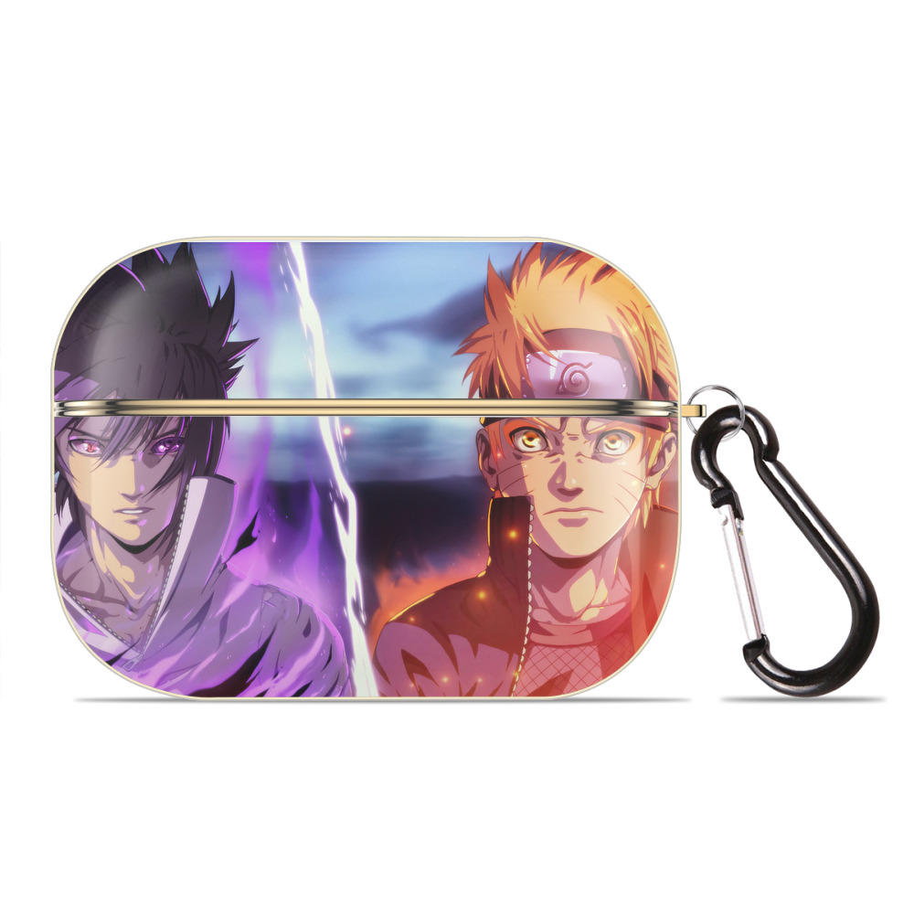 （画像用） NARUTO -ナルト- NARUTO -ナルト- 疾風伝 【AirPods Pro用】ハードシェル保護ケース｜耐衝撃・防指紋・カラビナ付き商品仕様