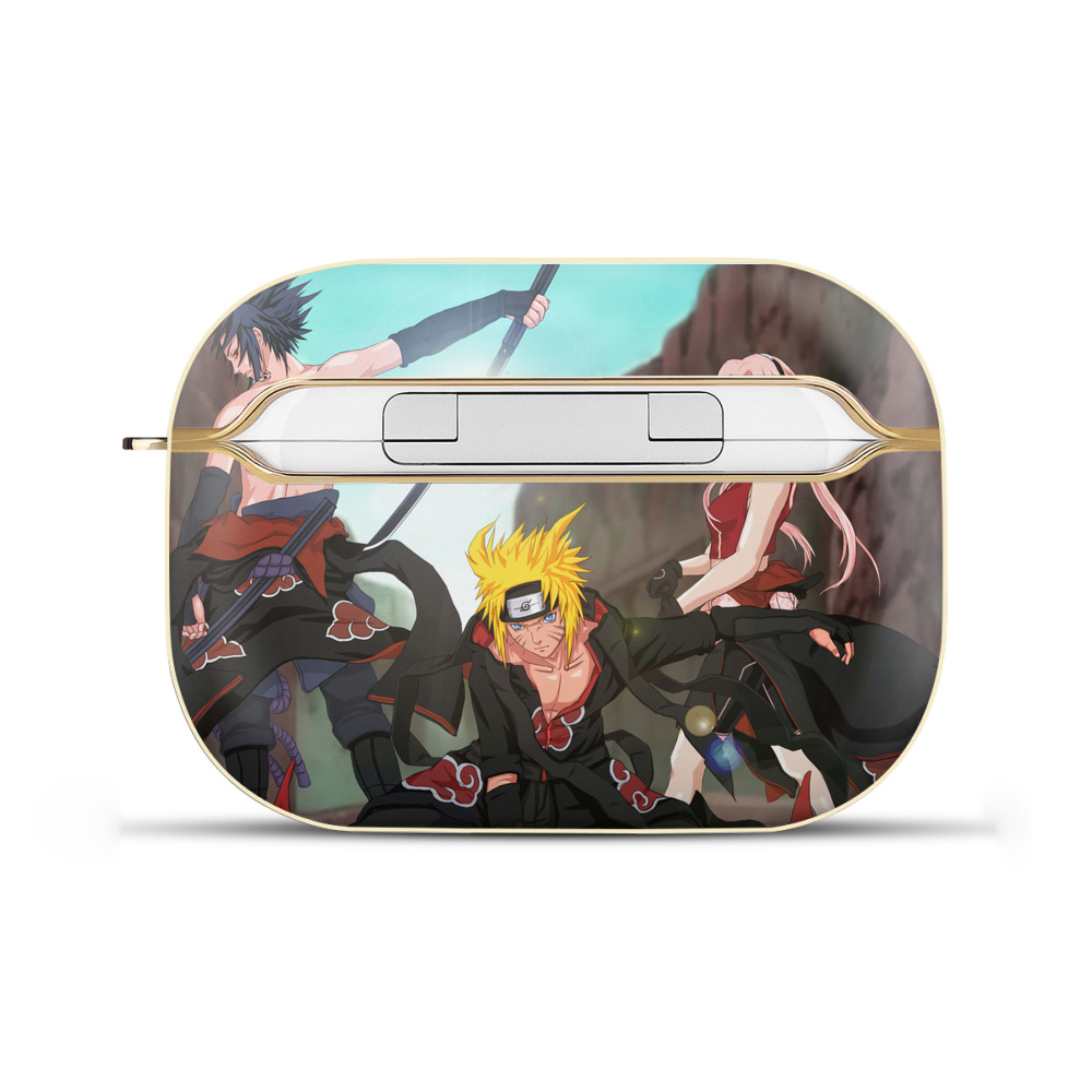 （画像用） NARUTO -ナルト- NARUTO -ナルト- 疾風伝 【AirPods Pro用】ハードシェル保護ケース｜耐衝撃・防指紋・カラビナ付き商品仕様
