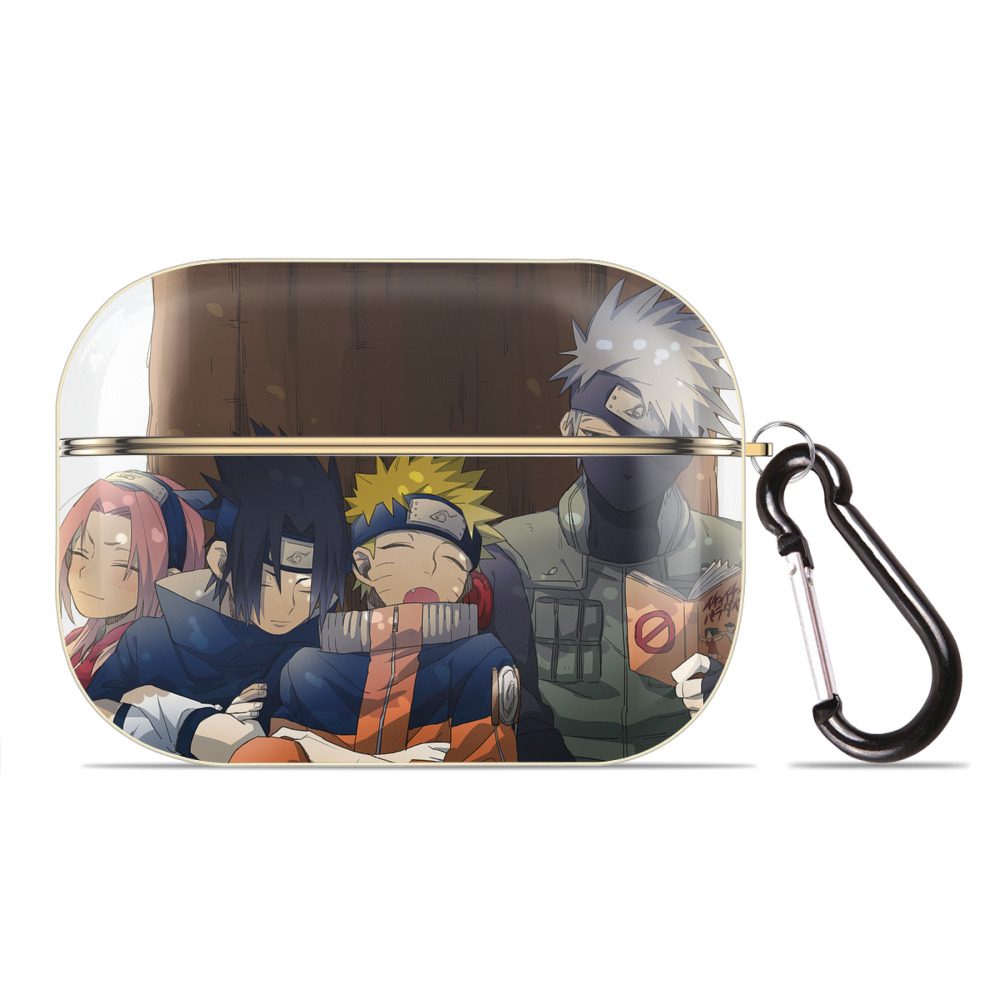 （画像用） NARUTO -ナルト- NARUTO -ナルト- 疾風伝 【AirPods Pro用】ハードシェル保護ケース｜耐衝撃・防指紋・カラビナ付き商品仕様
