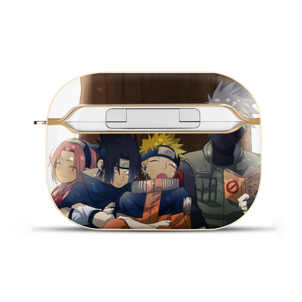 （画像用） NARUTO -ナルト- NARUTO -ナルト- 疾風伝 【AirPods Pro用】ハードシェル保護ケース｜耐衝撃・防指紋・カラビナ付き商品仕様