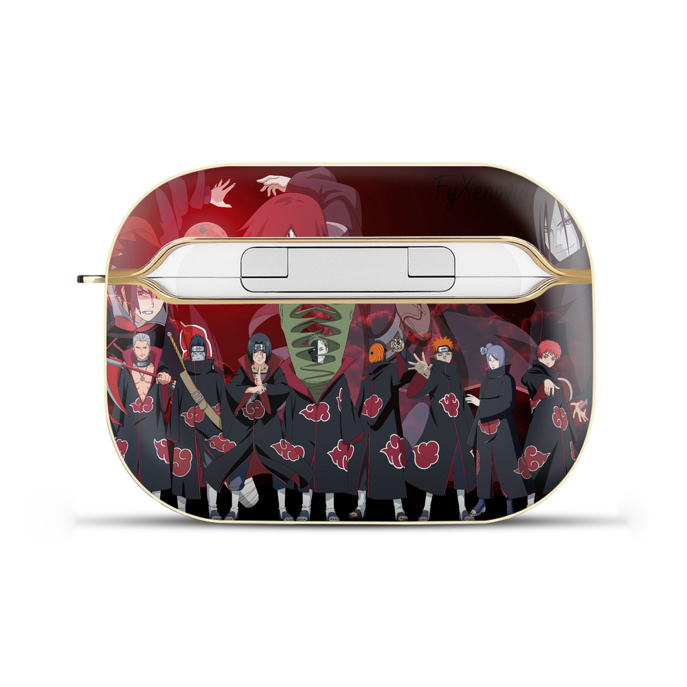 （画像用） NARUTO -ナルト- NARUTO -ナルト- 疾風伝 【AirPods Pro用】ハードシェル保護ケース｜耐衝撃・防指紋・カラビナ付き商品仕様
