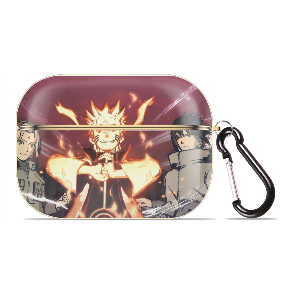 （画像用） NARUTO -ナルト- NARUTO -ナルト- 疾風伝 【AirPods Pro用】ハードシェル保護ケース｜耐衝撃・防指紋・カラビナ付き商品仕様
