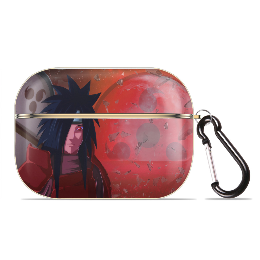 （画像用） NARUTO -ナルト- NARUTO -ナルト- 疾風伝 【AirPods Pro用】ハードシェル保護ケース｜耐衝撃・防指紋・カラビナ付き商品仕様