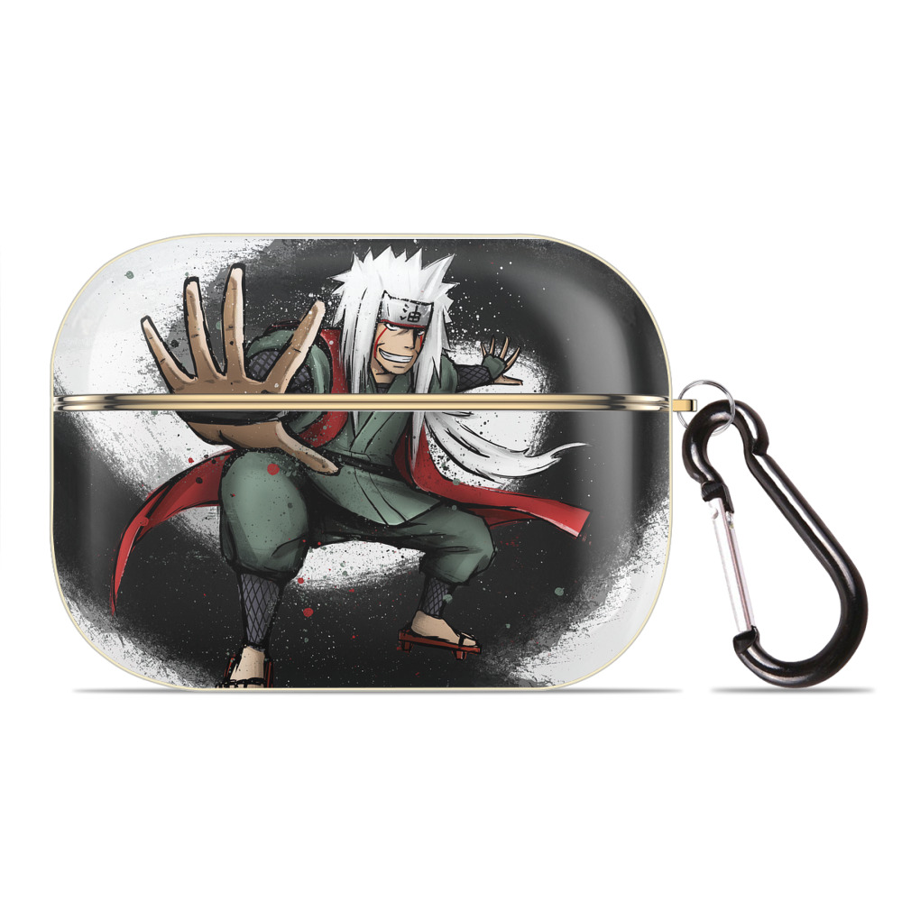 （画像用） NARUTO -ナルト- NARUTO -ナルト- 疾風伝 【AirPods Pro用】ハードシェル保護ケース｜耐衝撃・防指紋・カラビナ付き商品仕様