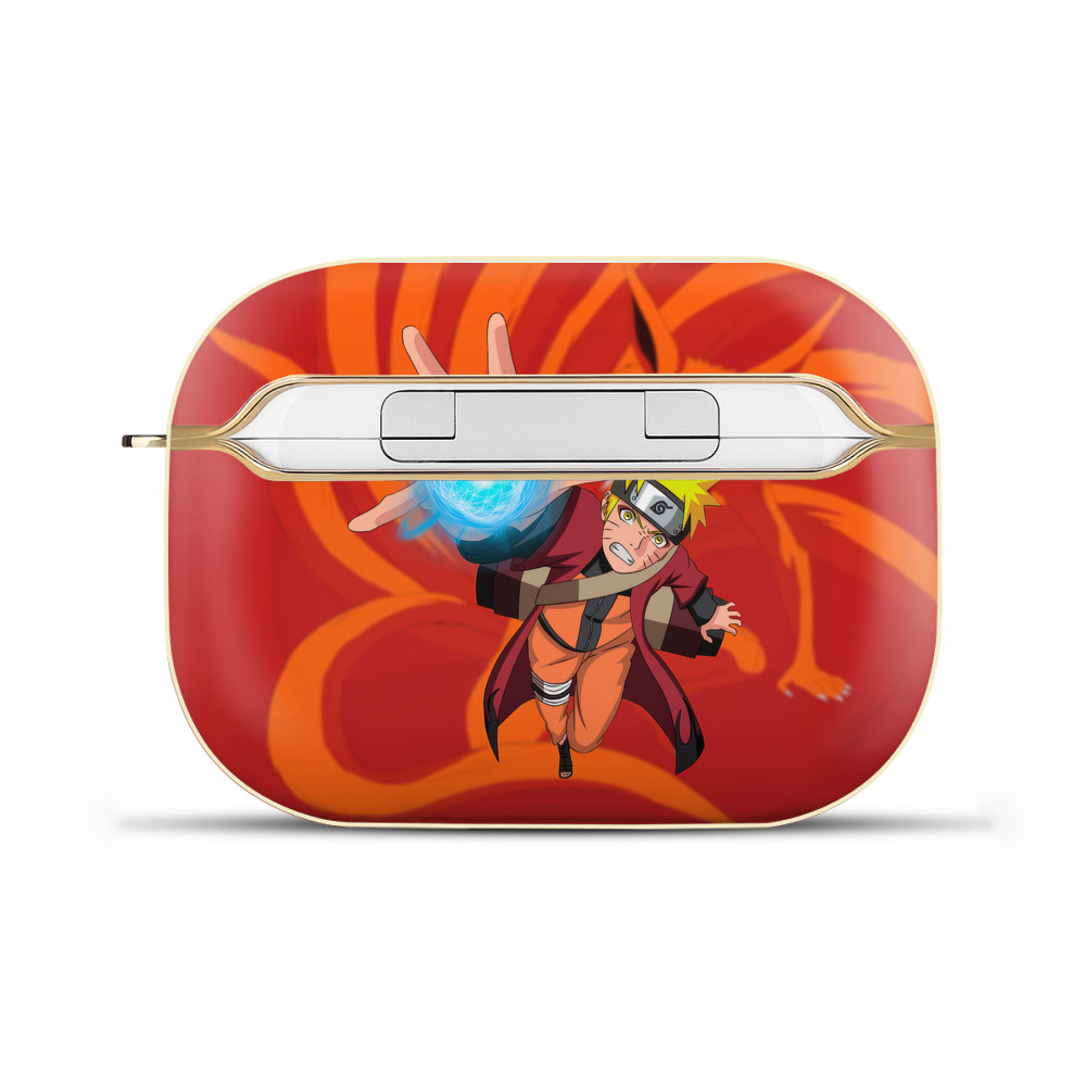 （画像用） NARUTO -ナルト- NARUTO -ナルト- 疾風伝 【AirPods Pro用】ハードシェル保護ケース｜耐衝撃・防指紋・カラビナ付き商品仕様