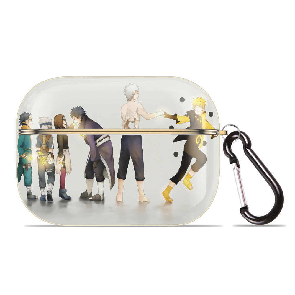 （画像用） NARUTO -ナルト- NARUTO -ナルト- 疾風伝 【AirPods Pro用】ハードシェル保護ケース｜耐衝撃・防指紋・カラビナ付き商品仕様