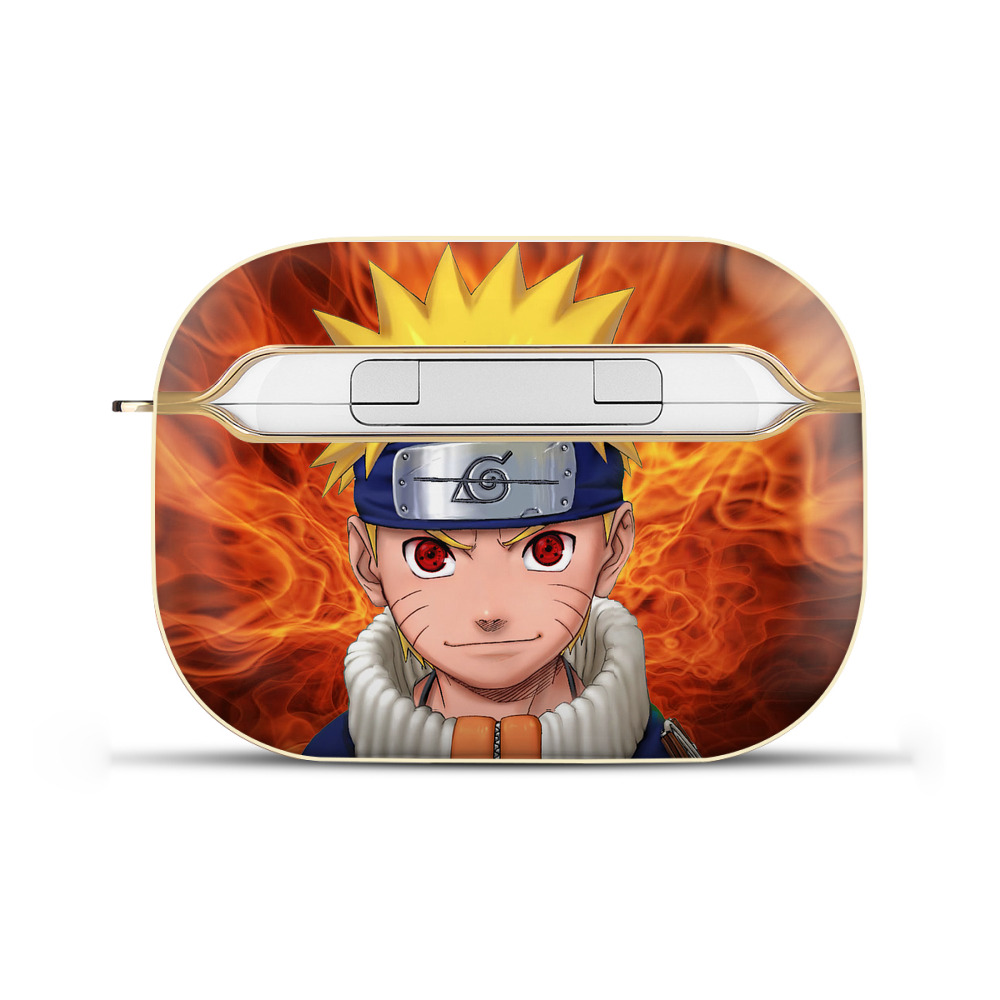 （画像用） NARUTO -ナルト- NARUTO -ナルト- 疾風伝 【AirPods Pro用】ハードシェル保護ケース｜耐衝撃・防指紋・カラビナ付き商品仕様
