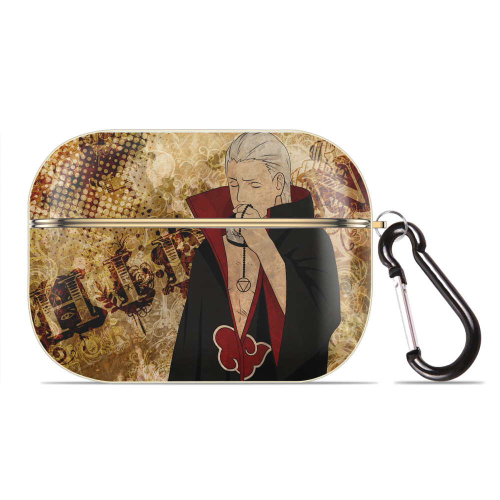 （画像用） NARUTO -ナルト- NARUTO -ナルト- 疾風伝 【AirPods Pro用】ハードシェル保護ケース｜耐衝撃・防指紋・カラビナ付き商品仕様