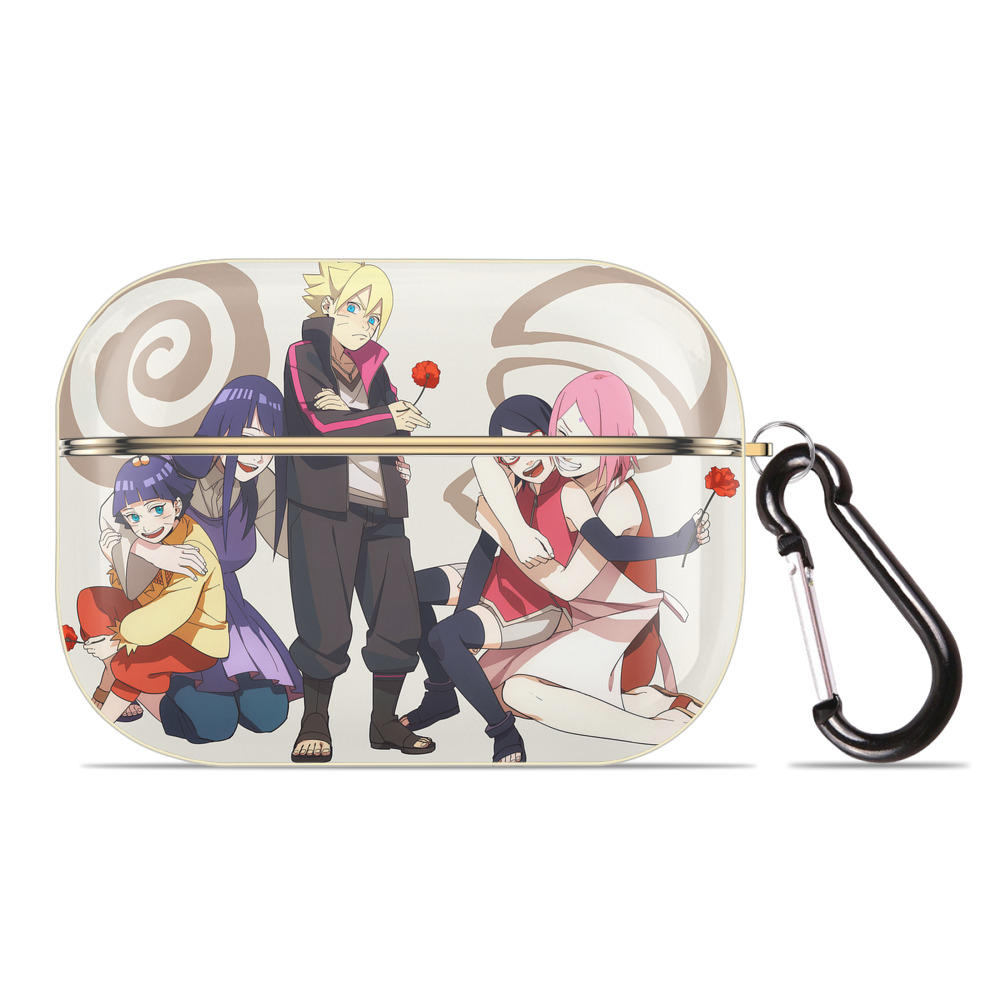 （画像用） NARUTO -ナルト- NARUTO -ナルト- 疾風伝 【AirPods Pro用】ハードシェル保護ケース｜耐衝撃・防指紋・カラビナ付き商品仕様