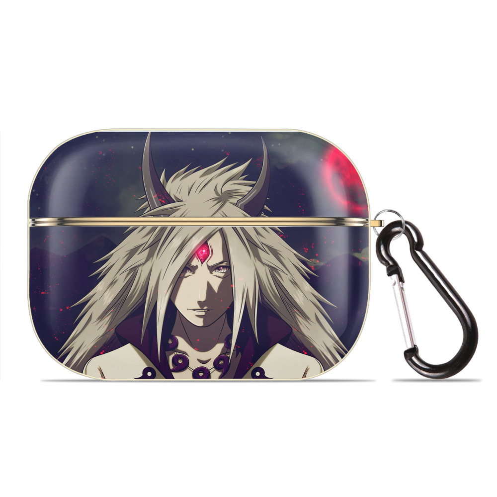 （画像用） NARUTO -ナルト- NARUTO -ナルト- 疾風伝 【AirPods Pro用】ハードシェル保護ケース｜耐衝撃・防指紋・カラビナ付き商品仕様