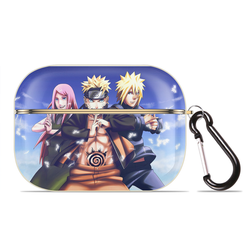 （画像用） NARUTO -ナルト- NARUTO -ナルト- 疾風伝 【AirPods Pro用】ハードシェル保護ケース｜耐衝撃・防指紋・カラビナ付き商品仕様