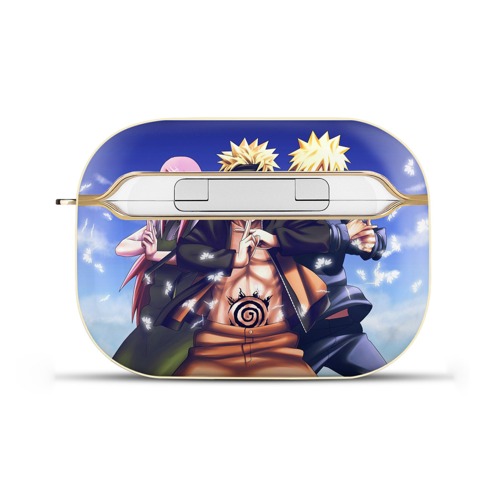 （画像用） NARUTO -ナルト- NARUTO -ナルト- 疾風伝 【AirPods Pro用】ハードシェル保護ケース｜耐衝撃・防指紋・カラビナ付き商品仕様