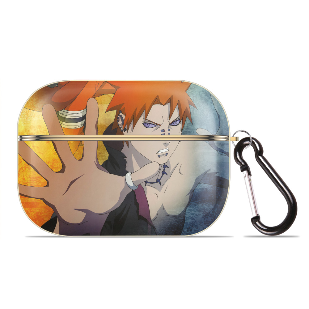 （画像用） NARUTO -ナルト- NARUTO -ナルト- 疾風伝 【AirPods Pro用】ハードシェル保護ケース｜耐衝撃・防指紋・カラビナ付き商品仕様