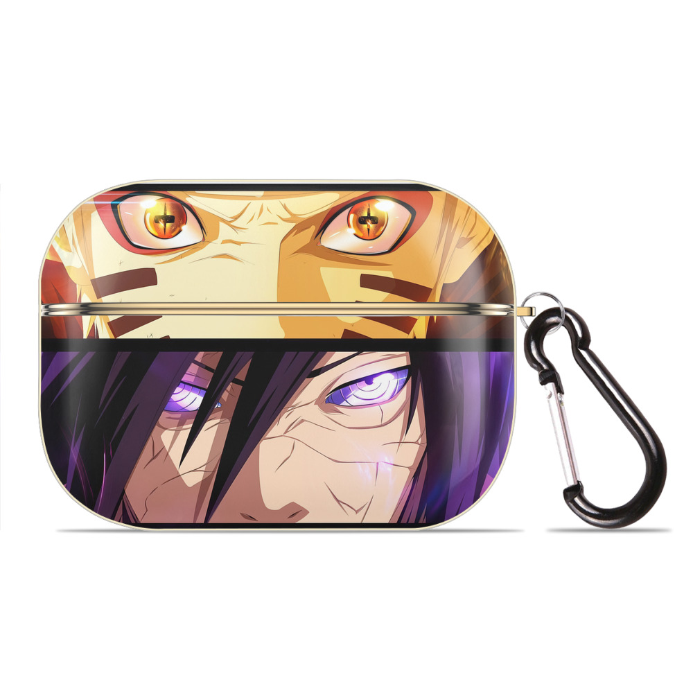 （画像用） NARUTO -ナルト- NARUTO -ナルト- 疾風伝 【AirPods Pro用】ハードシェル保護ケース｜耐衝撃・防指紋・カラビナ付き商品仕様