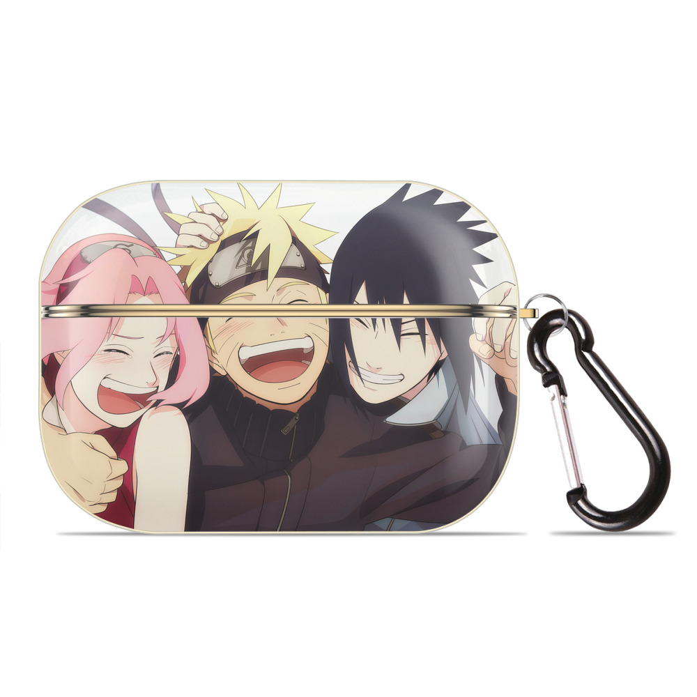 （画像用） NARUTO -ナルト- NARUTO -ナルト- 疾風伝 【AirPods Pro用】ハードシェル保護ケース｜耐衝撃・防指紋・カラビナ付き商品仕様